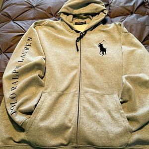 Big and Tall Ralph Lauren POLO Fleece/Hoodie Jacket